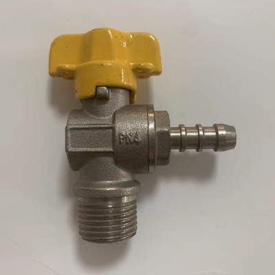 Válvula de água de latão polido para jardim exterior