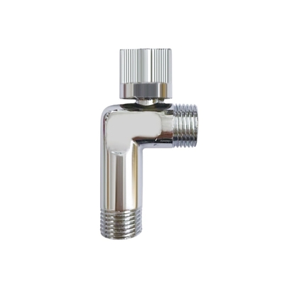 Promoção Conector de Banheiro Conector de Banheiro Cromeado Latão 1/2 Ângulo