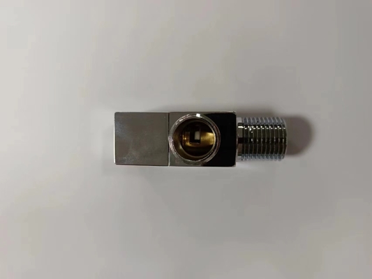 Banheiro de alta gama de cobre quadrado aquecedor de grande fluxo água fria e água quente banheiro válvula de ângulo