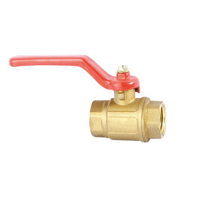 A válvula de bola de bronze Lockable 2 do elevado desempenho não avança nenhum escapamento