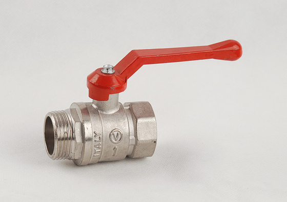 A válvula de bola de bronze Lockable 2 do elevado desempenho não avança nenhum escapamento