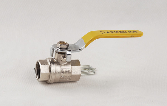 Polegada do ODM OBM 1/2 do OEM - temperatura normal rosqueada de bronze da válvula de bola de 4 polegadas
