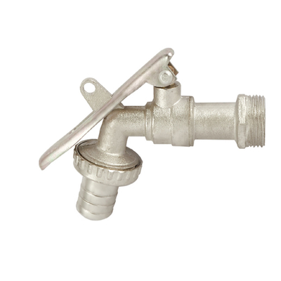 Indústrias de cultivo da válvula de bronze do Bibcock de 90 graus torneira Lockable exterior da mangueira