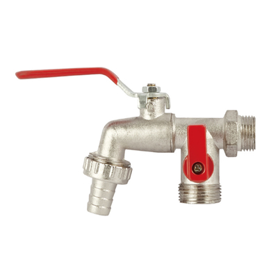 Indústrias de cultivo da válvula de bronze do Bibcock de 90 graus torneira Lockable exterior da mangueira