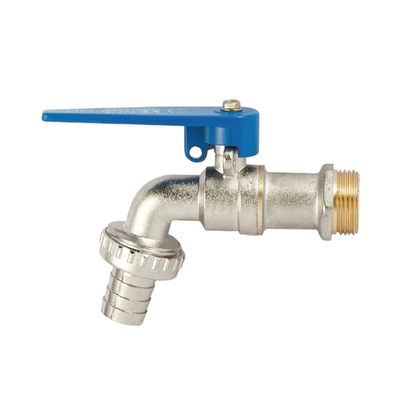 Indústrias de cultivo da válvula de bronze do Bibcock de 90 graus torneira Lockable exterior da mangueira