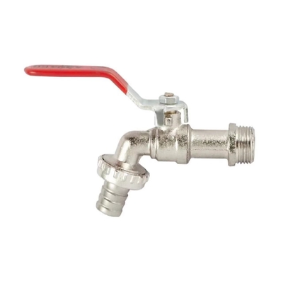 Válvula de bronze antiferrugem do Bibcock rosqueada com o peso leve do punho 120-250g