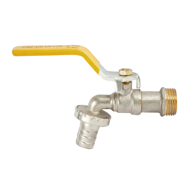 vista o galo de bronze Mini Washing Machine Bib Cock do bocal da resistência antiferrugem