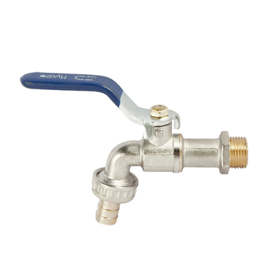 vista o galo de bronze Mini Washing Machine Bib Cock do bocal da resistência antiferrugem