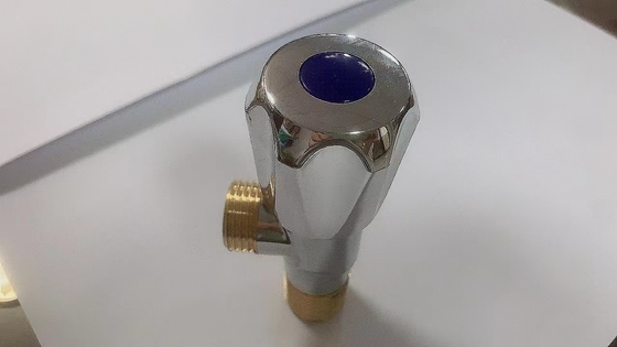 Válvula de ângulo 15mm portuária comercial da máquina de lavar do triângulo da válvula de ângulo do WC