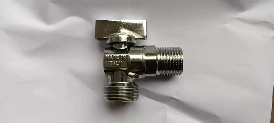 Válvula de ângulo sanitária customizável 15mm da válvula de ângulo da bacia de lavagem do projeto
