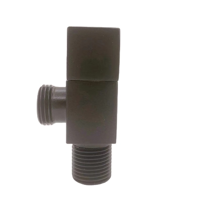 Válvula de ângulo 3/8inch de bronze antiusura pelo tempo da longa vida do bocal da água de toalete