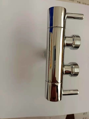 Válvula de ângulo 3/8inch de bronze antiusura pelo tempo da longa vida do bocal da água de toalete