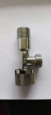 bronze da válvula de parada do ângulo do toalete 1.0MPa