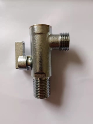 bronze da válvula de parada do ângulo do toalete 1.0MPa