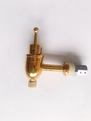 Válvula de ângulo de bronze manual do Oem 1/2inch com punho liga de zinco