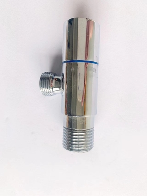 Válvula de ângulo de bronze manual do Oem 1/2inch com punho liga de zinco