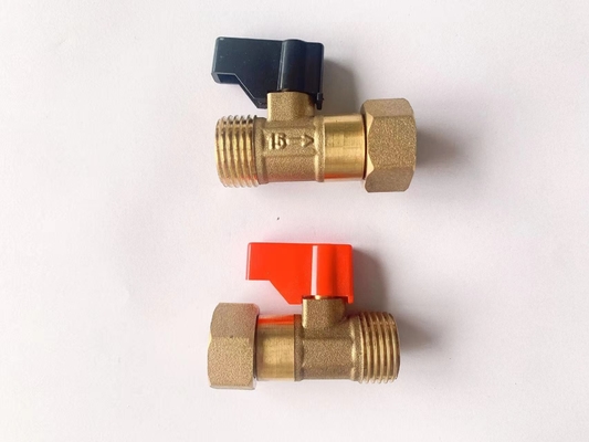 Válvula de ângulo de bronze manual do Oem 1/2inch com punho liga de zinco