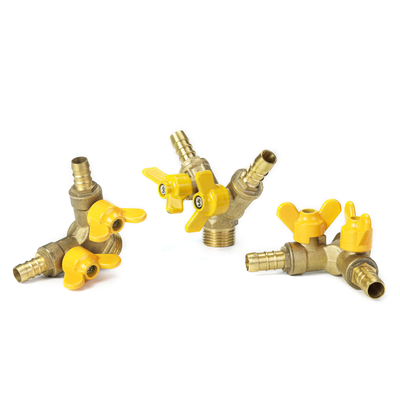 Conexão industrial de cobre de superfície da válvula de gás G1/2 da válvula de gás do chapeamento