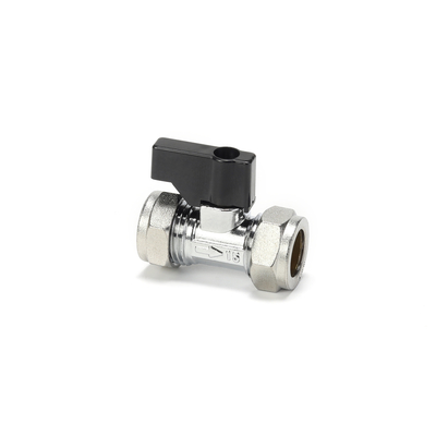 a válvula de gás manual dobro da válvula de gás da borboleta de 12mm -108mm veste a oposição