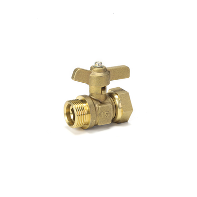 a válvula de gás manual dobro da válvula de gás da borboleta de 12mm -108mm veste a oposição