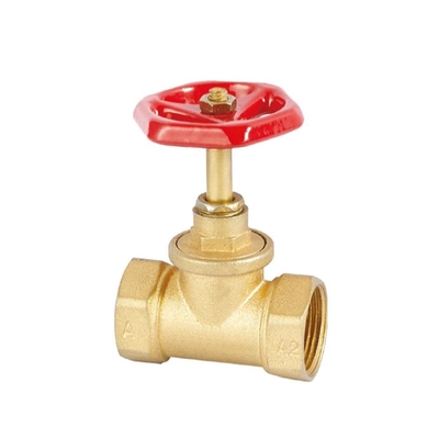 ODM rápido OBM do OEM da válvula de parada de Mini Water Inlet Straight Brass do encaixe