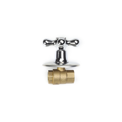 Prova de corrosão do chapeamento de níquel da válvula de Heater Service Oem Brass Stop da água