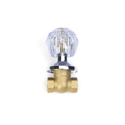 Prova de corrosão do chapeamento de níquel da válvula de Heater Service Oem Brass Stop da água
