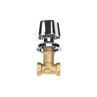 Prova de corrosão do chapeamento de níquel da válvula de Heater Service Oem Brass Stop da água