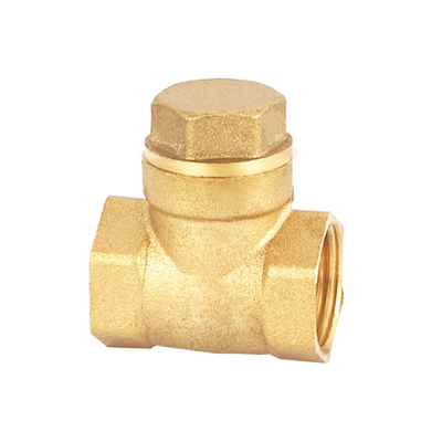 DN20-NPT rosqueou a válvula de verificação de bronze de 1 polegada para a água customizável