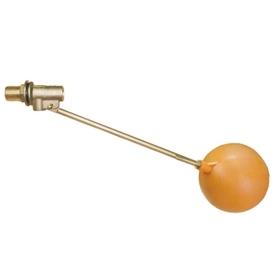 MNPT válvula de bola de bronze do flutuador da conexão 1/2” com o galo plástico da baixa pressão