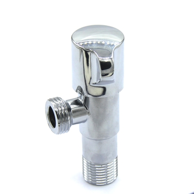 Forma de gotejamento válvula de ângulo de aço inoxidável comutador de roda de mão Banheiro Acessórios de cozinha