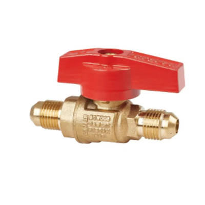 Válvula de esferas de cobre espessada para tubos de água, tubos de ar, interruptor de água da torneira