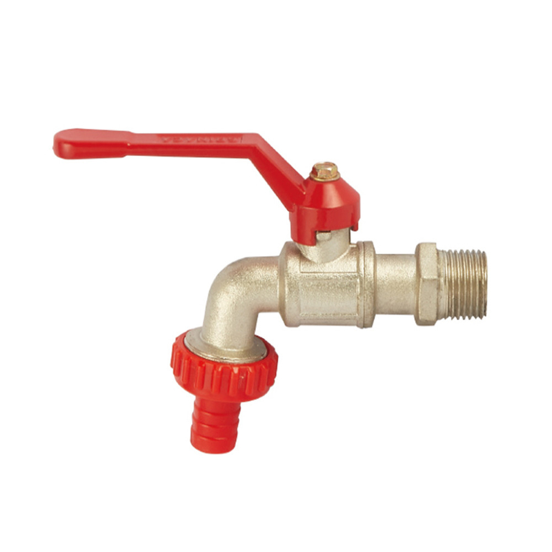 OEM 1/2 3/4 polegadas torneiras de misturador de jardim com alça de plástico de zinco bibcock