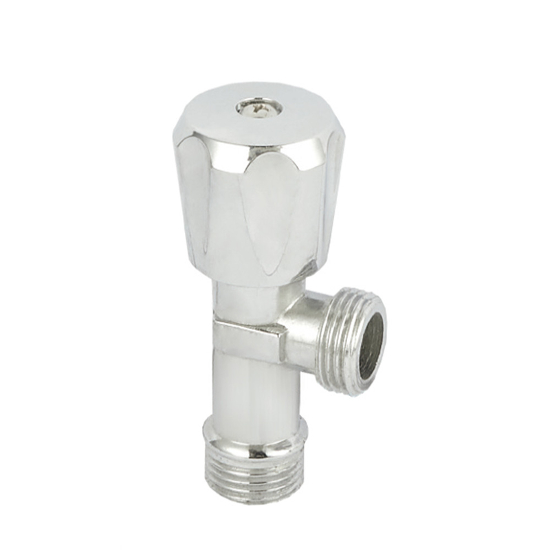 Mini Firmer Ms Angle Valve de bronze 90 porto da válvula de ângulo 15mm do grau lustrou