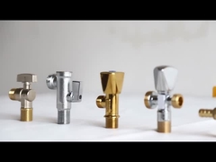 ODM de bronze OBM do OEM da válvula de parada do ângulo de uma rotação manual de 90 graus